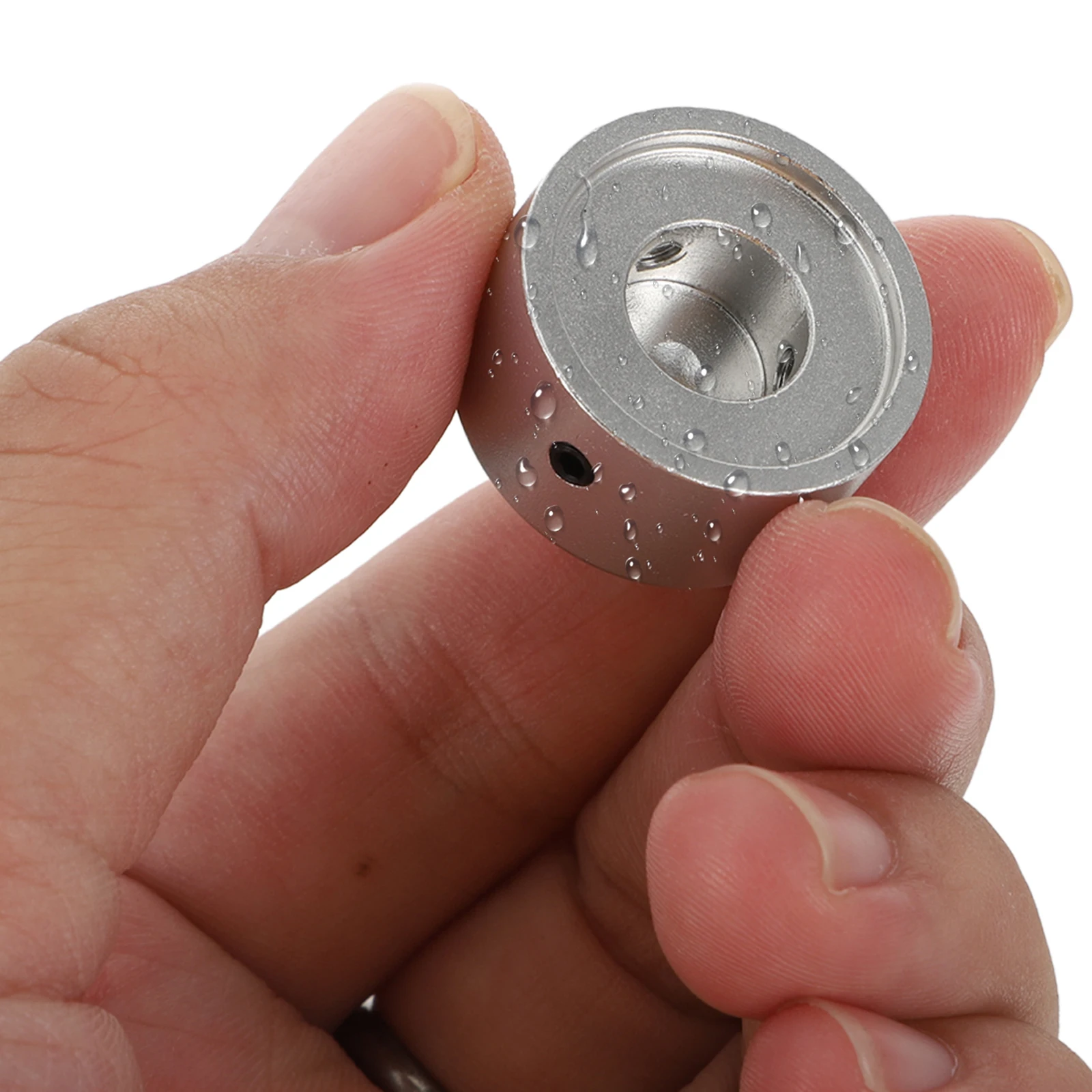 

Metal Potentiometer Knob Silver Guitar Effects Footswitch Small Durable Replacement Parts For Bass Amplifier Accessories