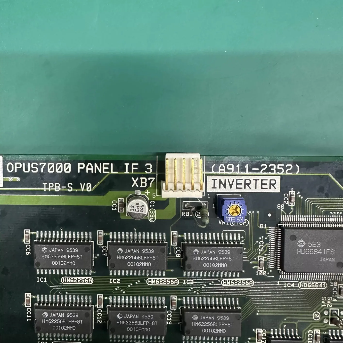 E4809-770-104-A 1911-2352 Panel de control