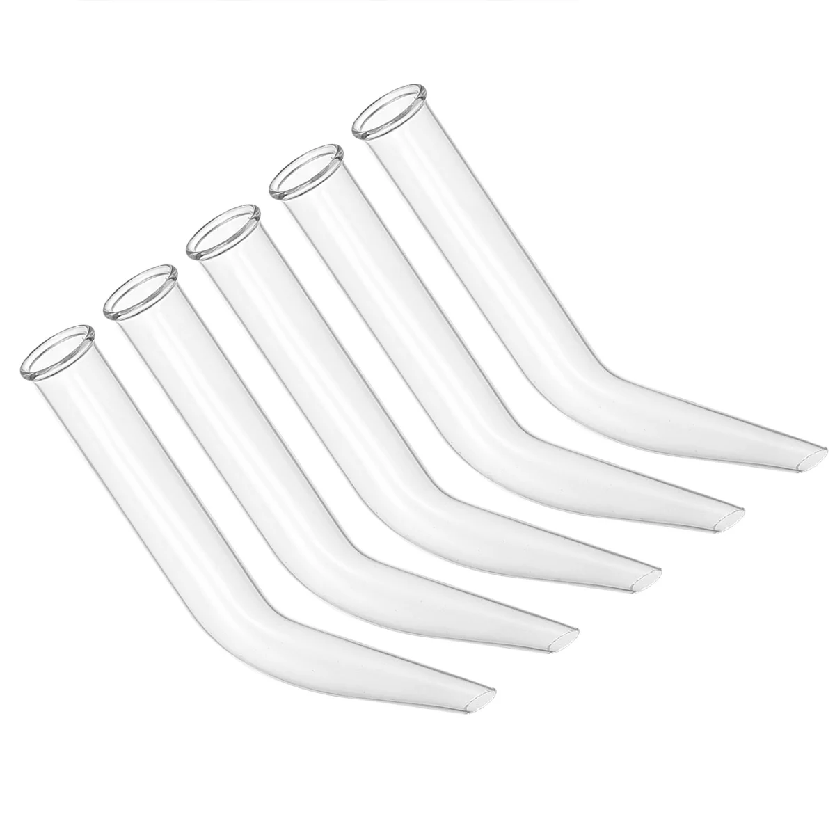 

5 PCS Laboratory Teaching Instrument Equipment Apparatus Transparent Distillation Tube