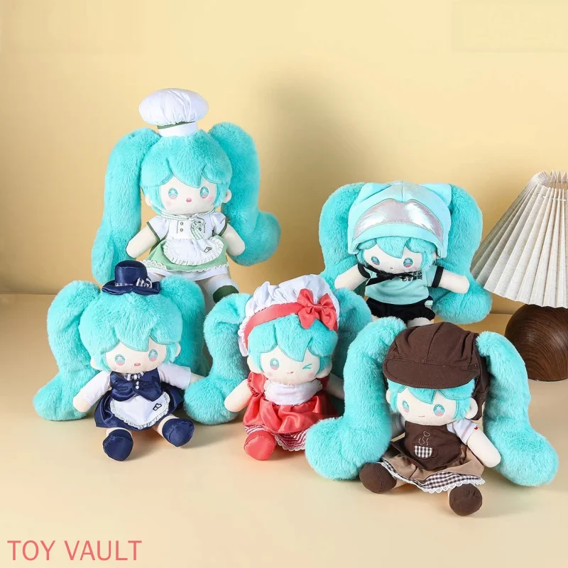 Genuine Hatsune Different Professions Plush Toys Cute Dolls Sleeping Dolls Surprise Gifts