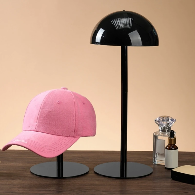 

20/33/40cm Acrylic Hat Display Racks Elegant Hat Storage Men Women Hats Holder Stands for Collectors and Shops