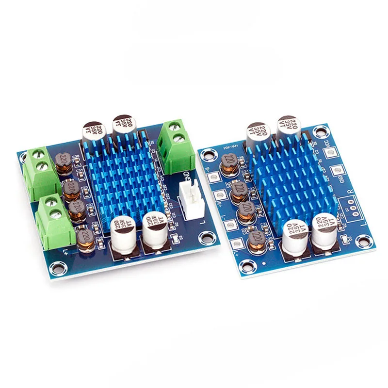 1~50Pcs XH-A232 Class D Digital Audio Amplifier Board High Definition Audio Amplifier Module Power Supply 12-24V Output 30W * 2