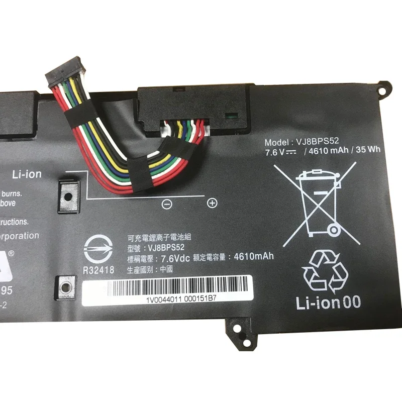 Imagem -05 - Lmdtk-bateria do Portátil para Sony Vaio Vj8bps52 7.6v 35wh 4610mah S13 Vjs112c0111b Vjs112c0311s Vjs132c0711b Vjs132c0811s Novo