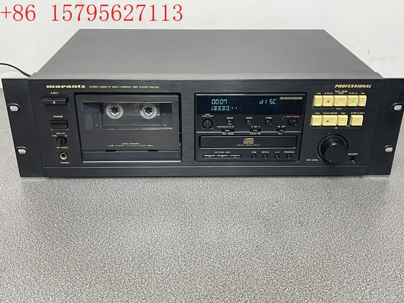 

Подержанный держатель кассеты PMD-350, универсальный компакт-диск, кассетный компакт-диск, оригинальный импортный