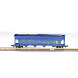 Diecast N 1: 160 Scale MP 55-foot ALPX Freight Funnel Truck Train Alloy Model Sand Table Display Toy Collection Gift Souvenir