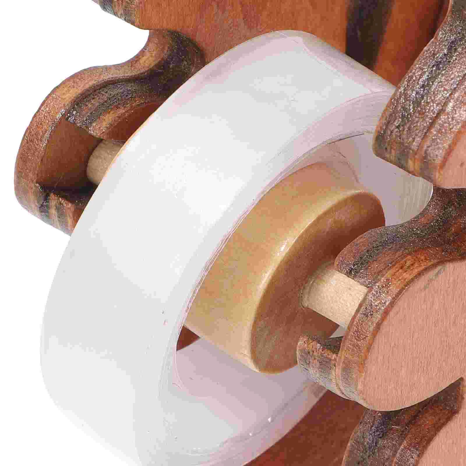 Squirrel Tape Dispenser Duct Office Decorations Dispensers Wooden Kawaii