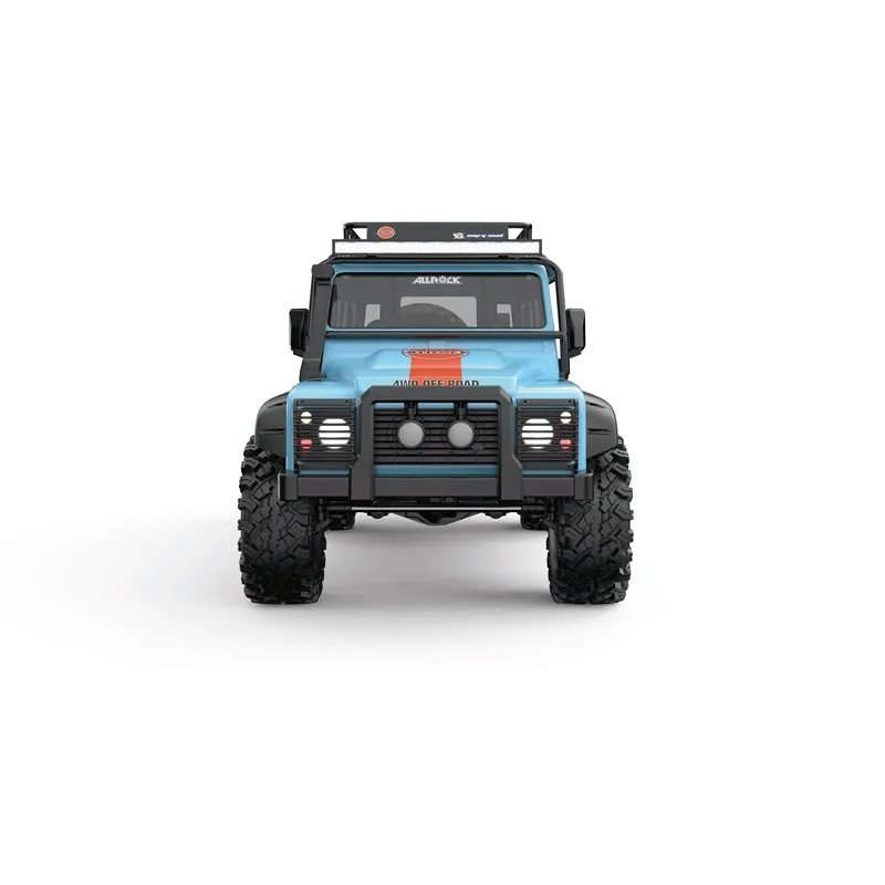 

2026 Mjx H8h Радиоуправляемый автомобиль, синий, новое обновление, 1/8, Landrover Defender, пульт дистанционного управления, электрический горный велосипед, внедорожник