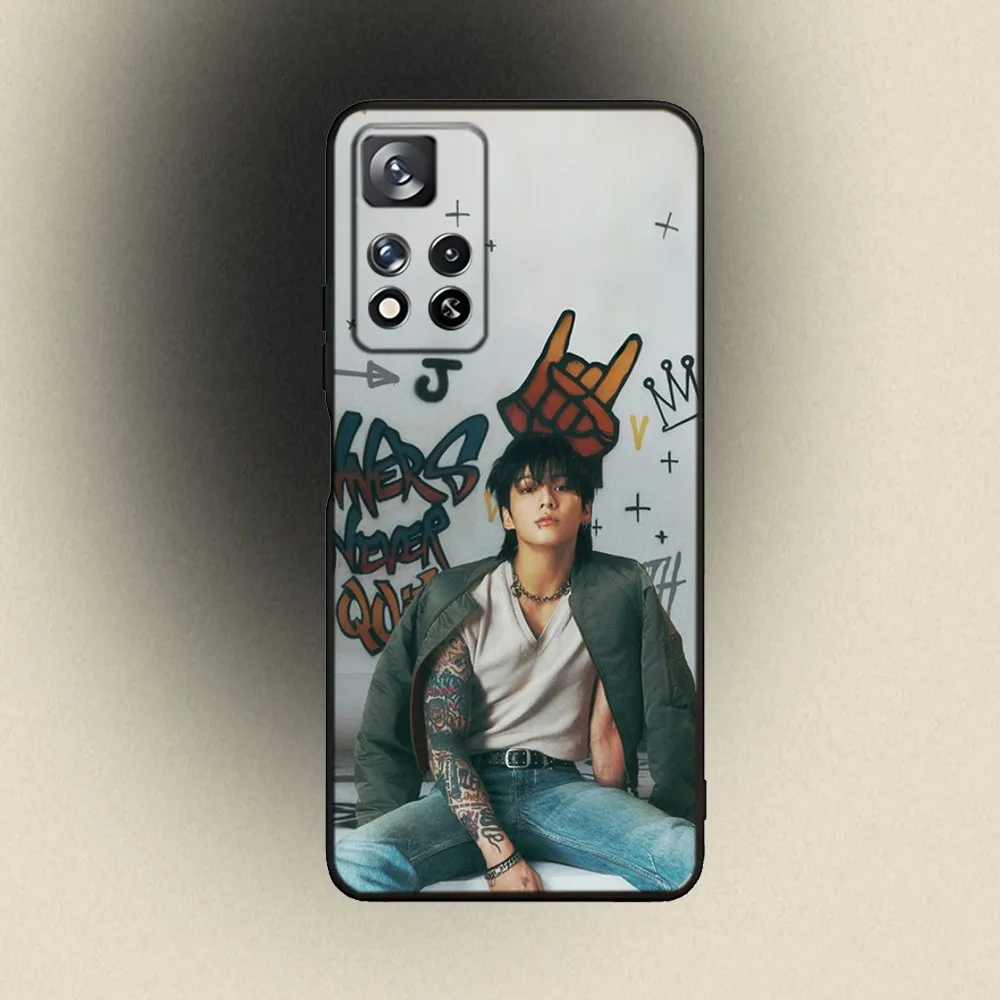 Kpop J-JungkookS Never Let Go Phone Case For Samsung Galaxy A20,A21s,A22,A31,A32,A52,A53,A72,73,A80,A91 Soft Black Cover