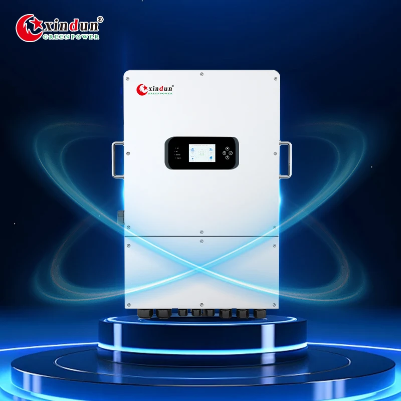 Три 3-фазных солнечных инвертора постоянного тока в переменный 6,2 кВт 10 кВт 6 кВт 8 кВт 20 кВт 15 кВт 50 кВт IP65 3-фазный гибридный инвертор солнечной энергии Цена 10000 Вт