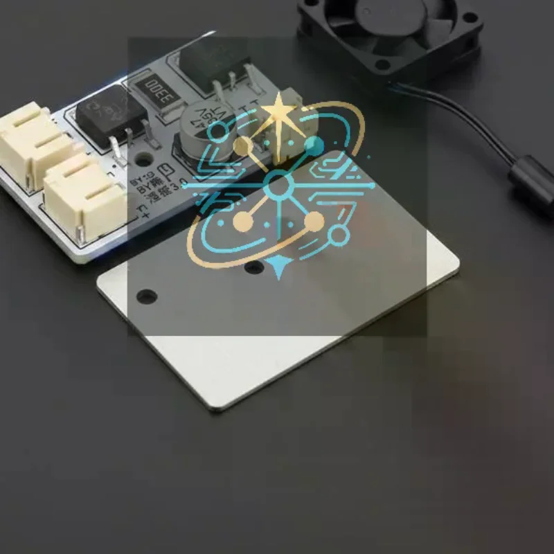 Fan Temperature Control Board Automatic LED Fan Speed Controller Wide Compatibility for Home Appliance Cooling Mods