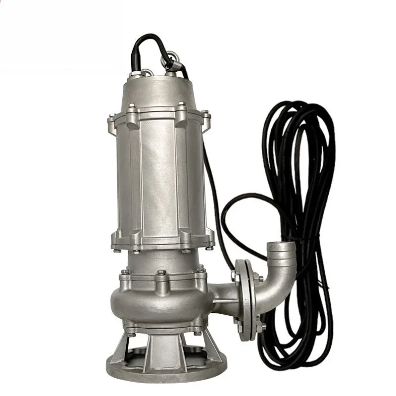 Stainless steel cutting submersible sewage pump sewage pump corrosion resistance 380V