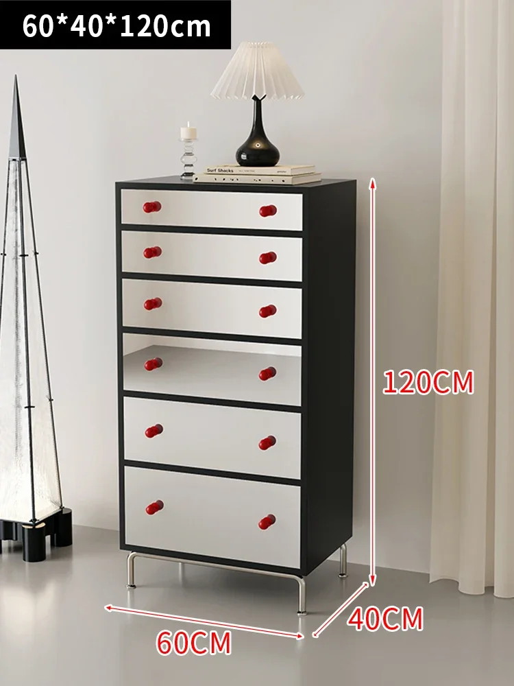 N Classic Simple Multi-Function Storage Cabinet Living Room Multi-Drawer Storage Cabinet