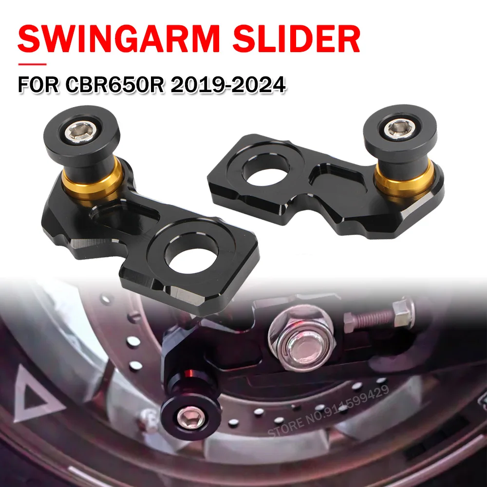 Motorcycle Accessories Chain Adjustment Block Frame Swingarm Spools Sliders For Honda CB650R CBR650R CB650F CBR650F CB CBR 650 R