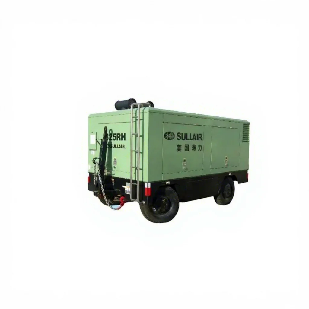 Sullair 825RH 7bar   Engine Diesel Screw Air Compressor with Air End Air Cooled Motor for Mining Drilling Made in China