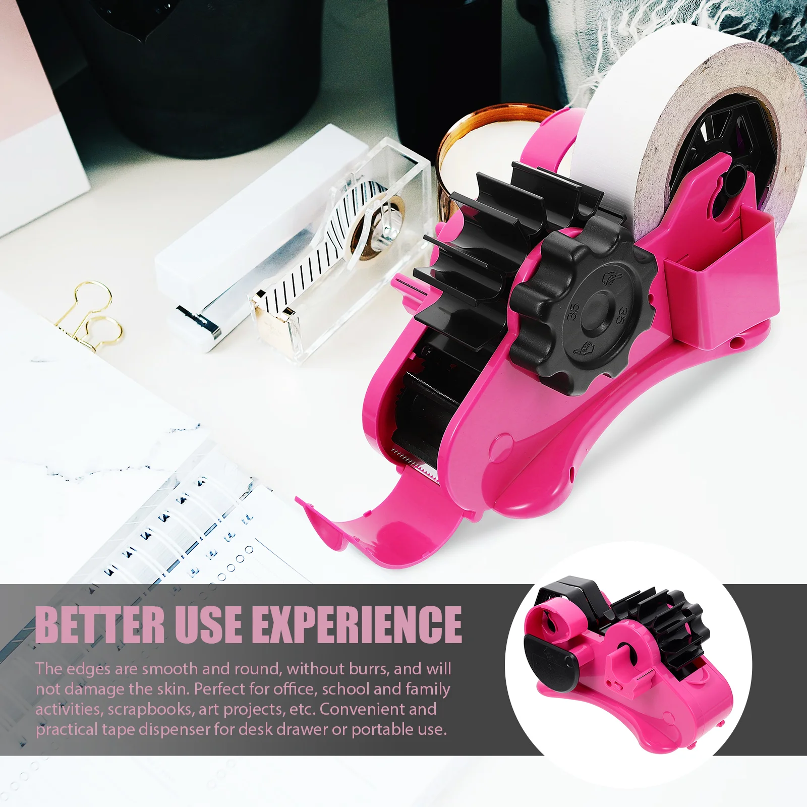 Tape Holder Heat Dispenser Household Desk Office Supplies Multi-function Sublimation for