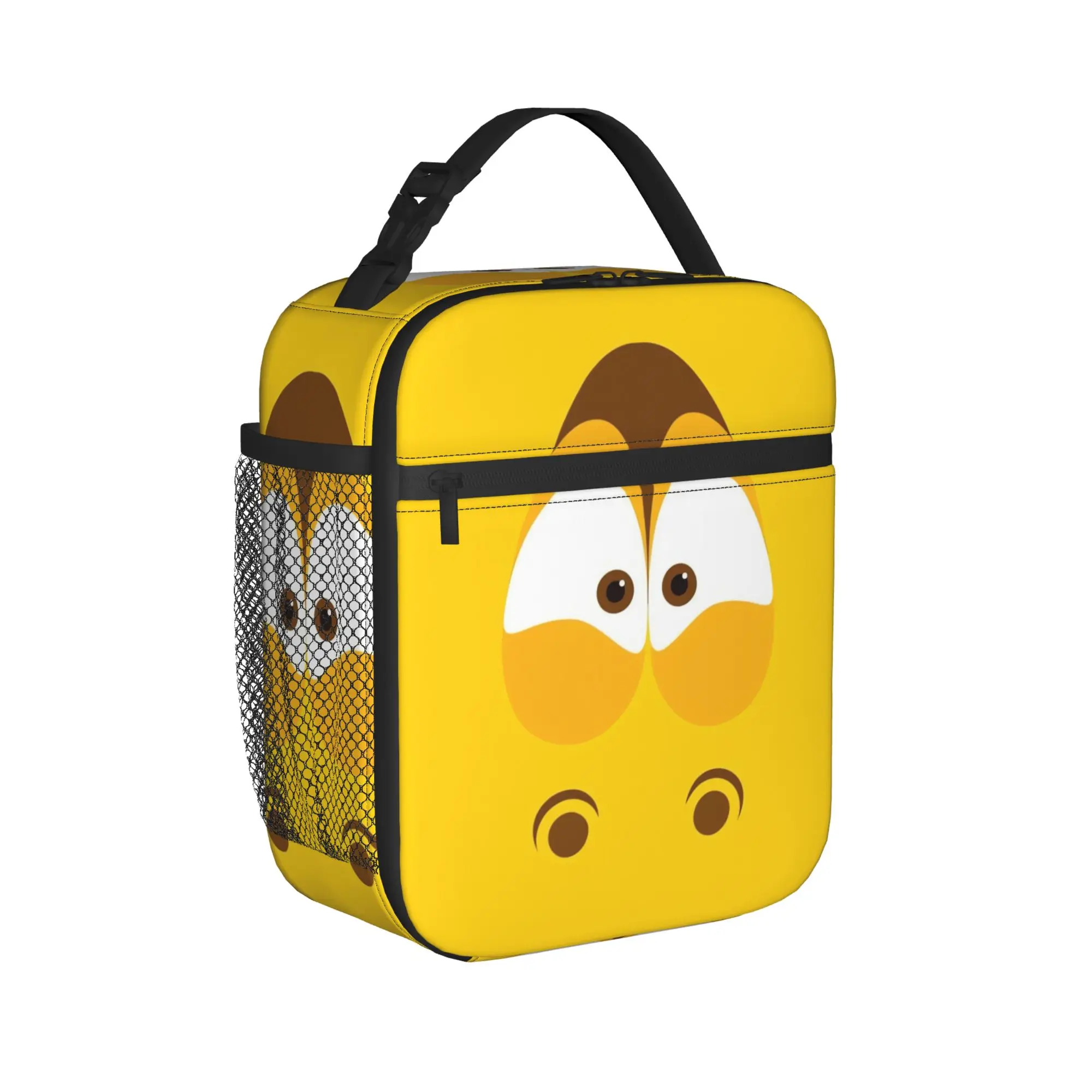 Larva Yellow Larva Red Backpack Hiking Backpacks Unisex Cute High School Bags Design Lightweight Rucksack