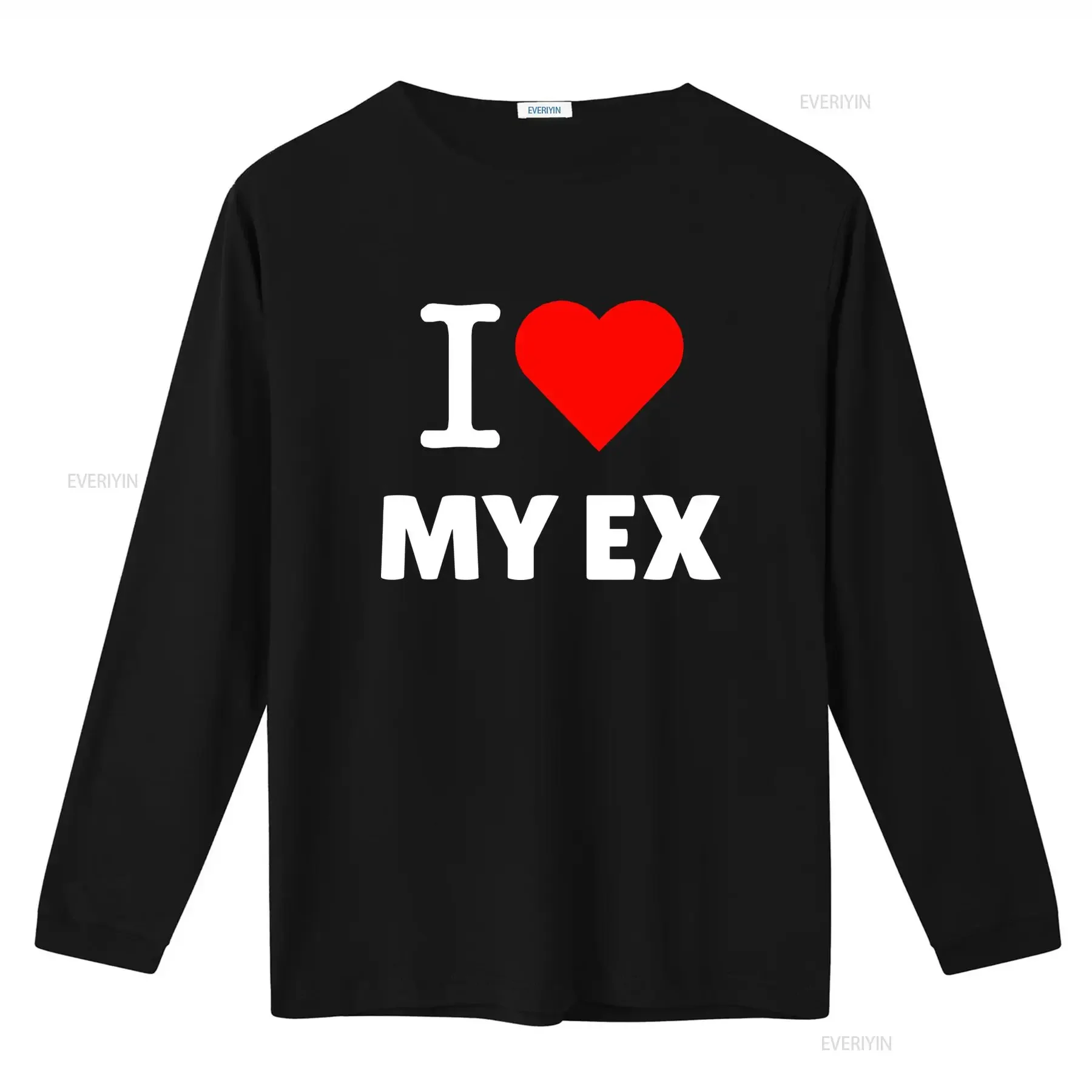 Funny Meme T Shirt I Love My Ex Oddly Specific Joke Trendy for Friend Viral Prank vintage Washed graphic Versatile