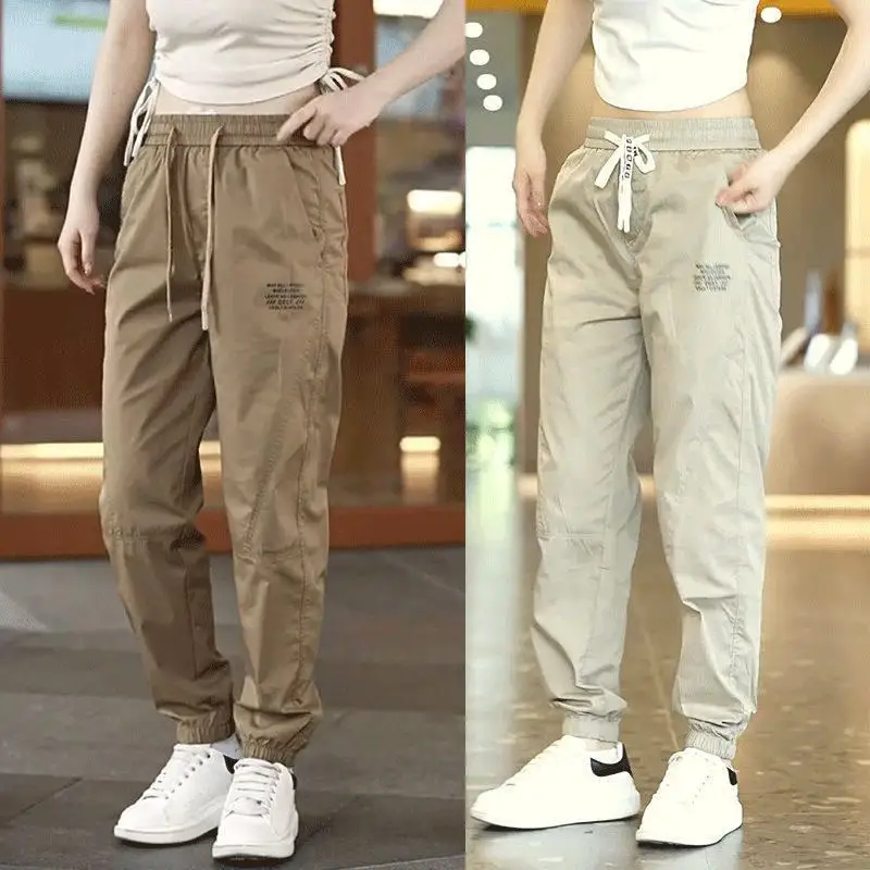 Ice Silk Workwear Pants Men's Affordable Wear Resistant Construction Workers Summer Casual Trousers Loose Fit Cargo Pants