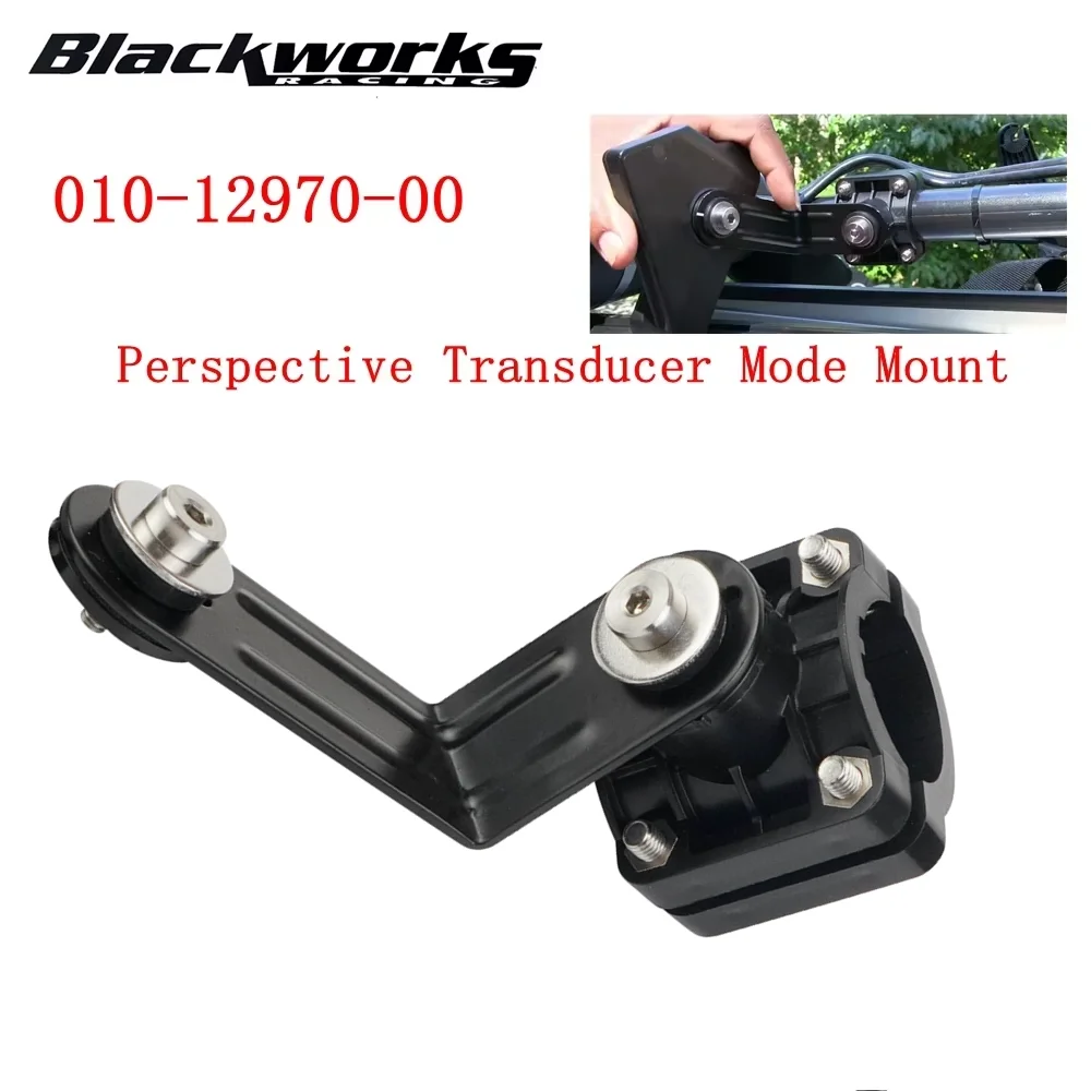 010-12970-00 Perspective Mode Mount Sensor Bracket Transducer Install Hardware Accessories For Panoptix Livescope LVS32 Black