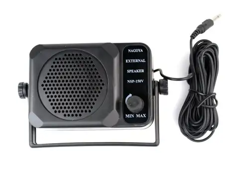 NSP-150V External Speaker Mini ham CB Radios For Yaesu Kenwood ICOM Motorola Car Mobile Radio For HF VHF UHF Hf Transceiver 10 best sales cb external speaker - №1
