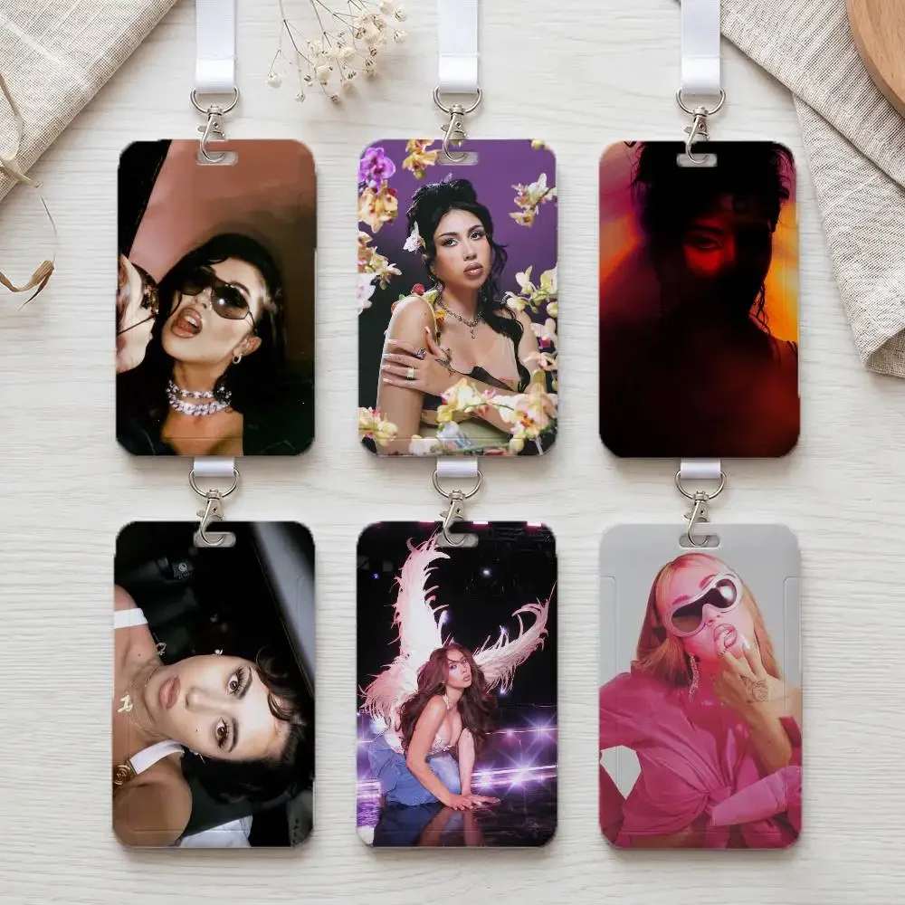 SINGER kali uchis  Fashion ID Card Holder Business Work Card Sleeve Protector