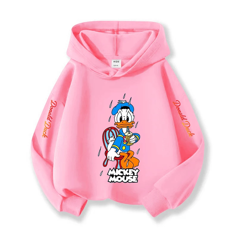 

Donald Duck Kids Hoodie Christmas Halloween Costume Party Wear Comfortable Soft Fabric American Style Character Design