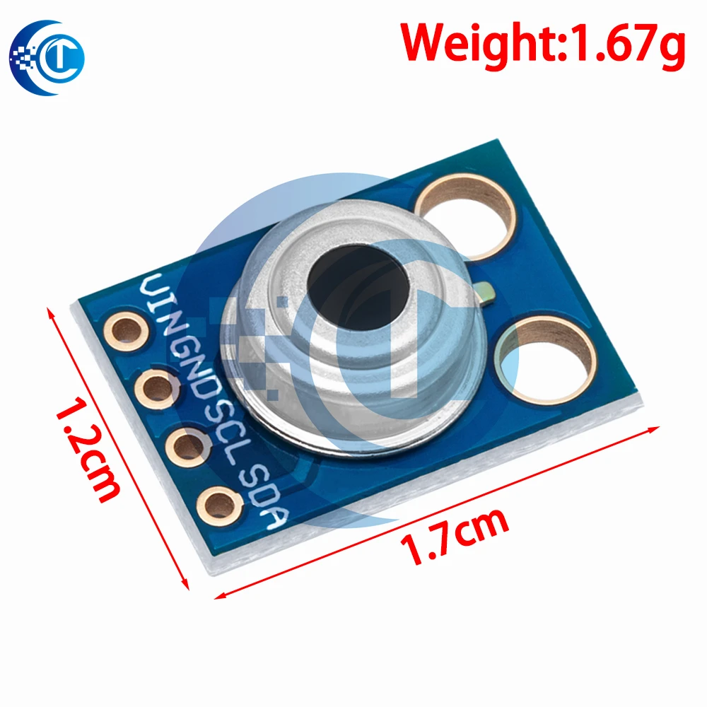 GY-906 MLX90614ESF New MLX90614 Contactless Temperature Sensor Module For Arduino Compatible