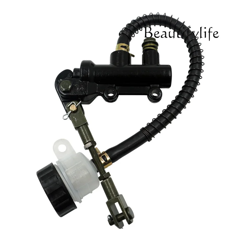 yj-atv-dirt-bike-quad-rear-brake-master-cylinder-one-word-pump-foot-brake-pump-hydraulic-brake-modification