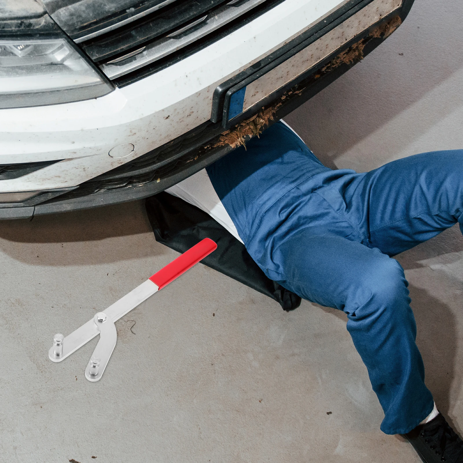 범용 캠샤프트 렌치 도구 견고한 자동차 풀리 홀더 캠샤프트 타이밍 벨트 교체 및 수리 차량용 캠 렌치 도구