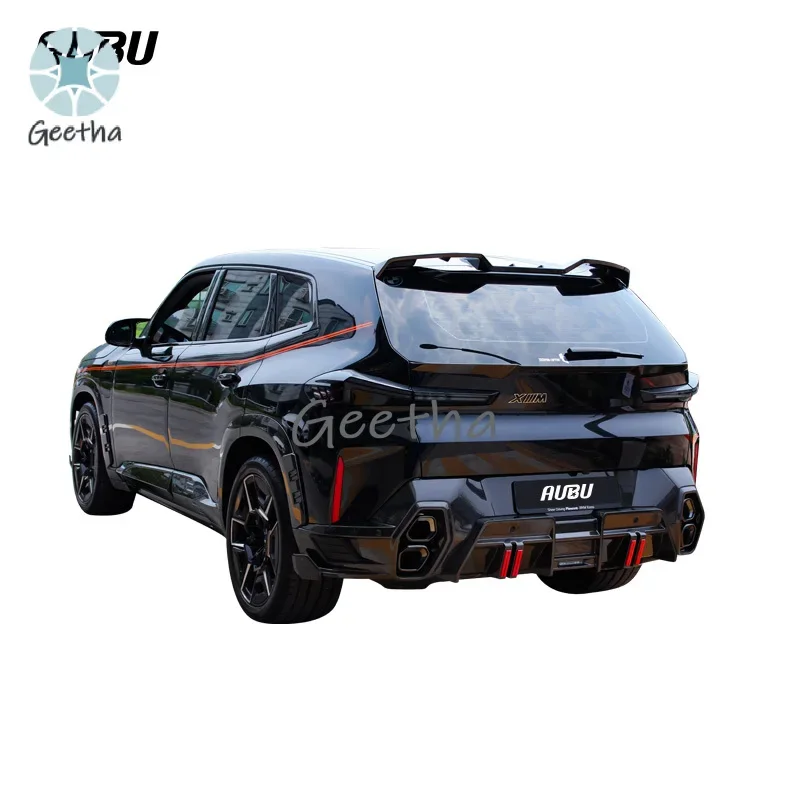 

For LD Style Prepreg Carbon Fiber Body Kit Roof Spoiler Rear Wing Auto Part for BMW XM G09 2022 -