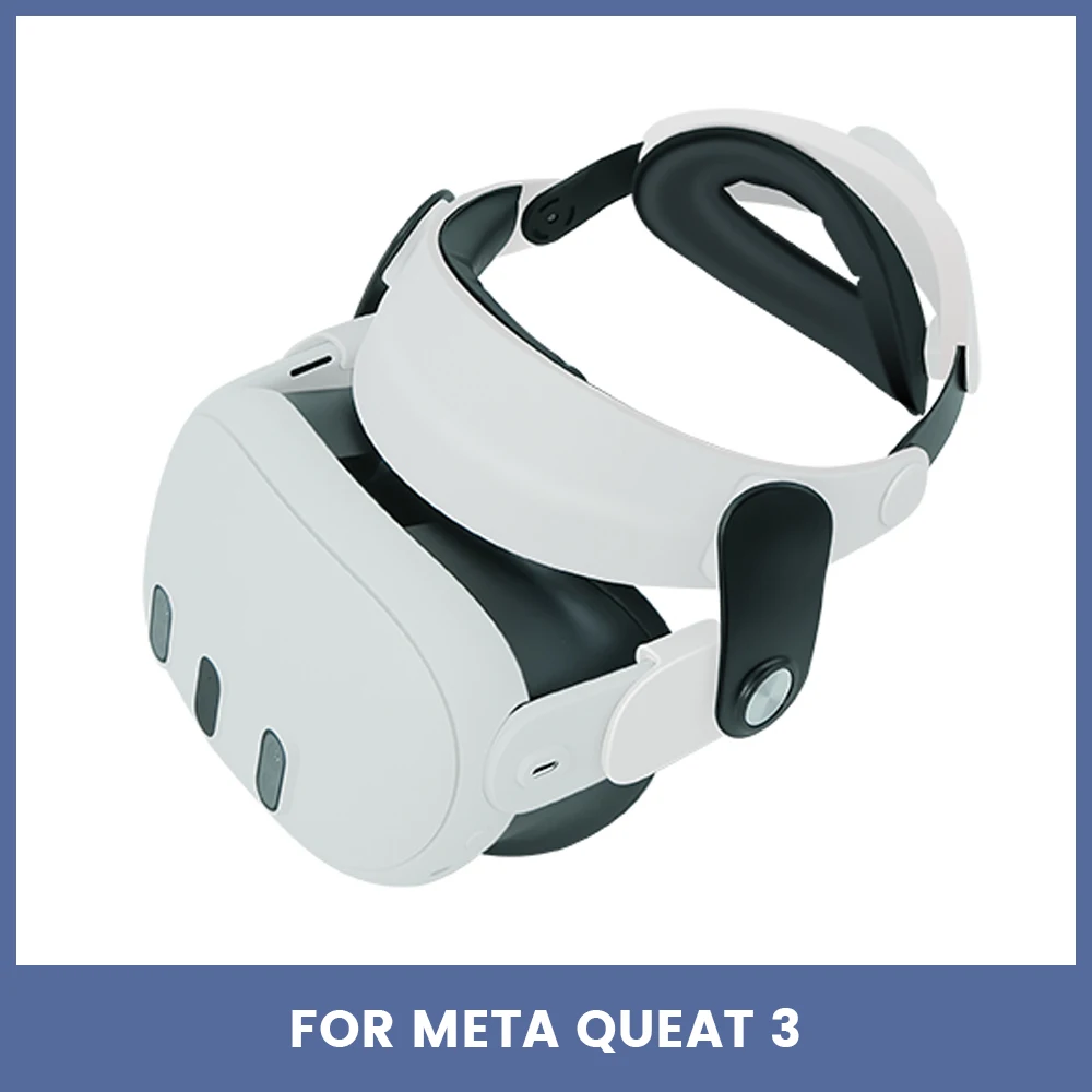 

Adjustable Head Strap For Meta Quest 3 Halo Strap Comfortable Sponge Headwear Headband For Quest 3 VR Accessories