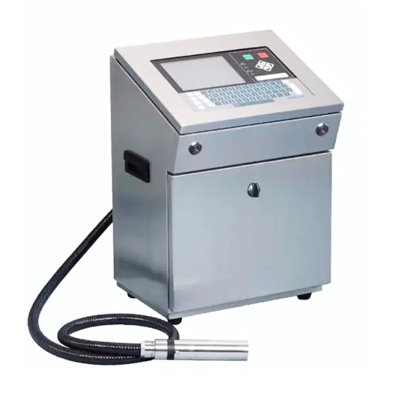 Micro Character Inkjet Production Date QR Code Food Beverage Carton Bag Printer Wire Online Marking Machine