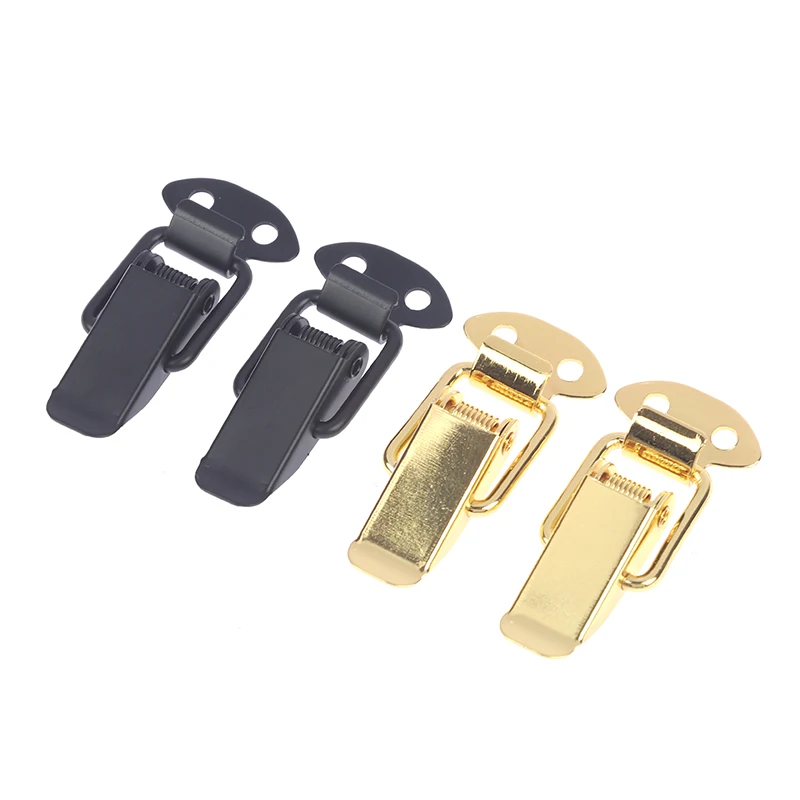 2pcs Toggle Latches Spring Loaded Clamp Clip Case Box Latch Catch Toggle Tension Lock Lever Clasp Closures Crate Lock Snap Lock