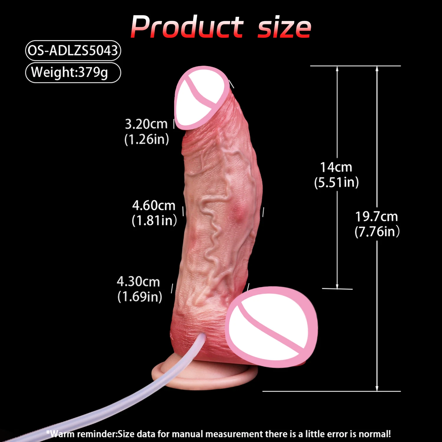 ORALSX عقدة مزدوجة التدفق دسار واقعية القضيب المهبل الشرج تدليك القذف المكونات الشرج الجنس لعب للنساء الرجال ألعاب اللعب #2