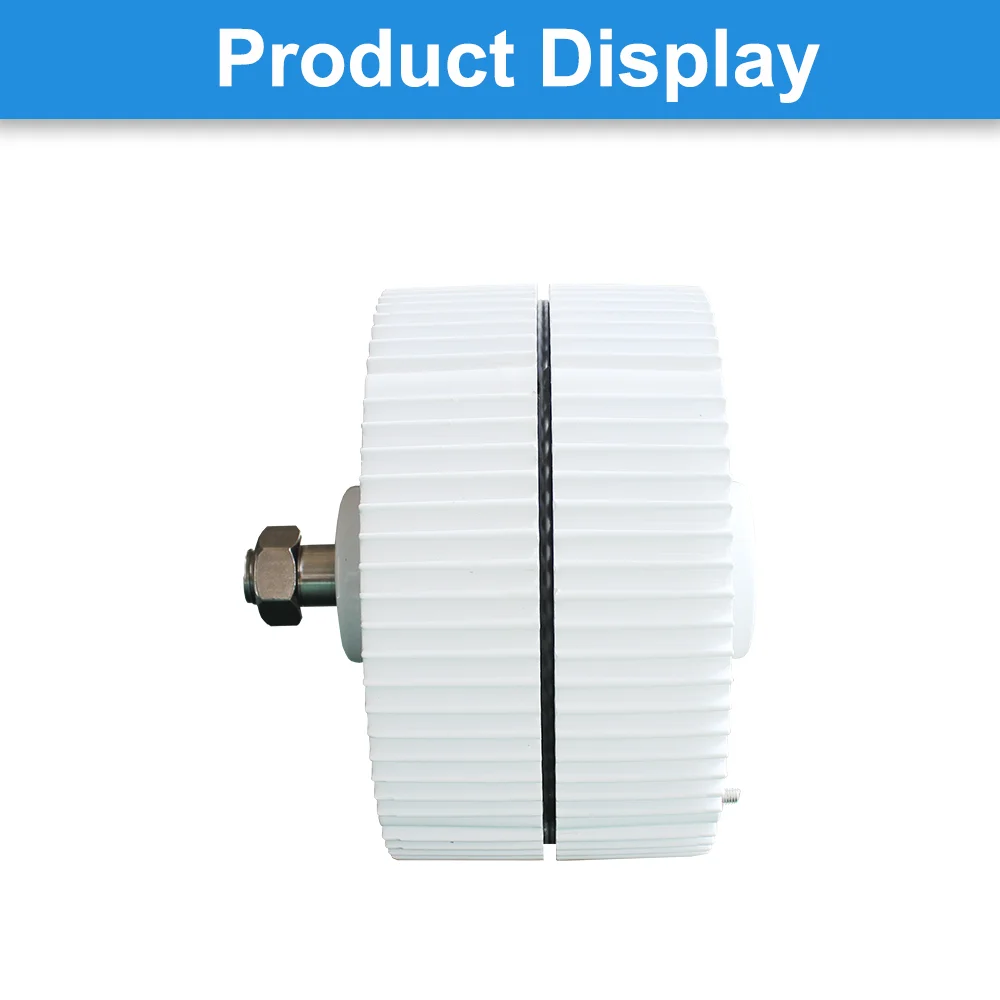 Imagem -05 - Gerador de Turbina Eólica com Ímã Permanente Turbina de Água Hidro Alternador Energia Livre Camping 1000w 1500w 12v 24v 48v Pmg