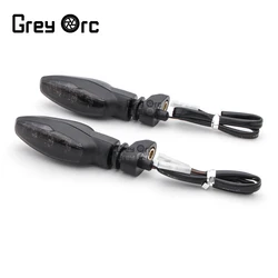 2 Wires LED Front Turn Signal Light Fit For Triumph Tiger 800 850 900 1200 Sport Trident 660 2021 Pairs Amber Indicators Lamp