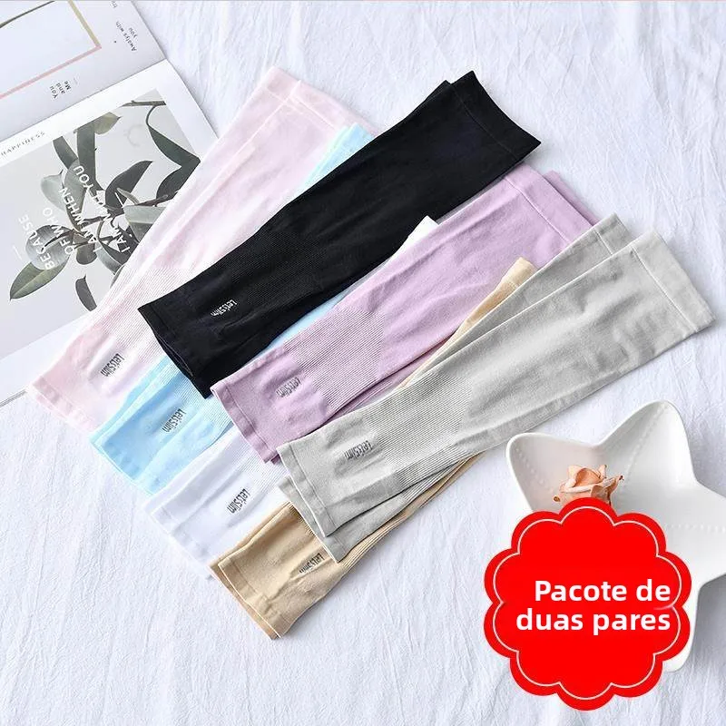 mangas-protetoras-de-seda-gelada-para-bracos-manga-curta-protecao-solar-para-ciclismo-e-conducao-estilo-feminino-e-design