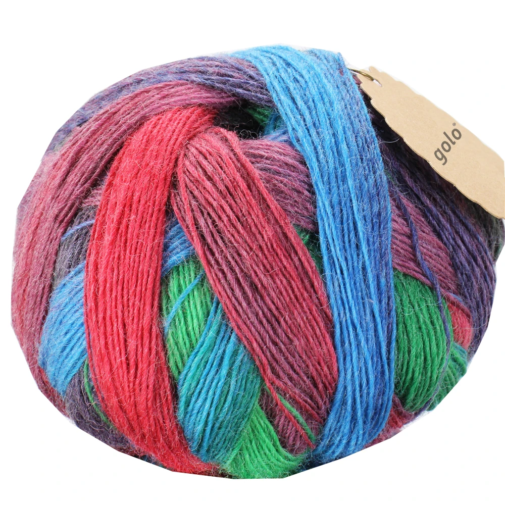 golo wool yarn for weaving Knitting Wool ball Cashmere yarn for hand knitting