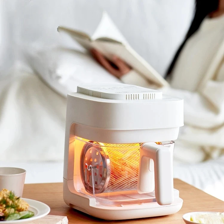 air fryer glass home visualization multi-function smart electric fryer