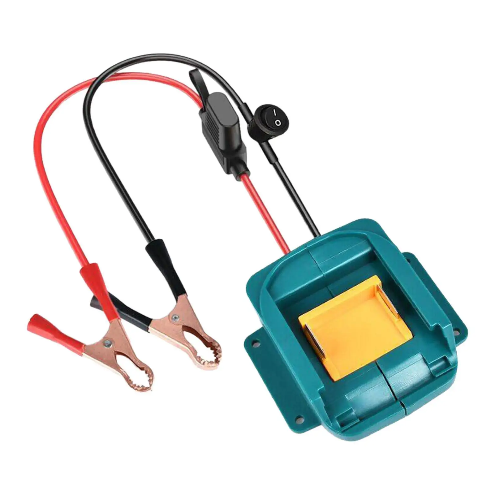 Multi Function Battery Adapter Converter Alligator Clamp Durable Accessory for Makita 18V Power Tools