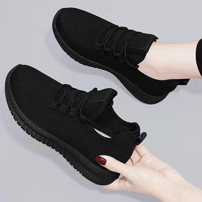 Frühling/Herbst Elegante Schnürung Runde Kopf Laufschuhe Casual Schuhe Modische Heißer Verkauf Neue Leichte frauen Vulkanisierte Schuhe