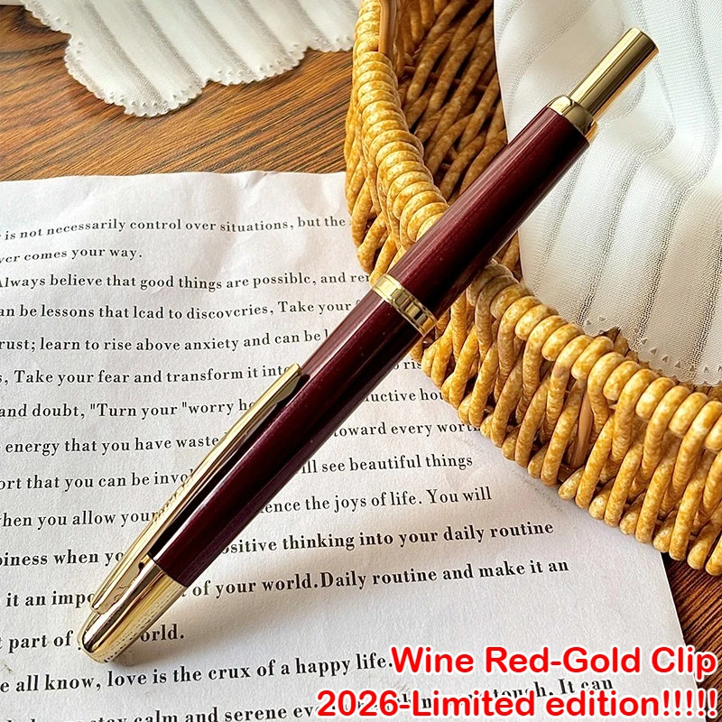 Wine Red-Gold Clip