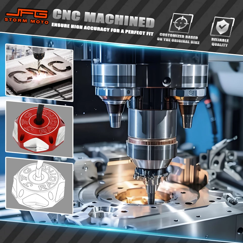 Motorcycle CNC Gas Cap Oil Tank Cover For HONDA XR 70R 80 100R 200 250 600L 650 CRF 250X 250R 450R 450X 450RX TRX 400EX 450R JFG