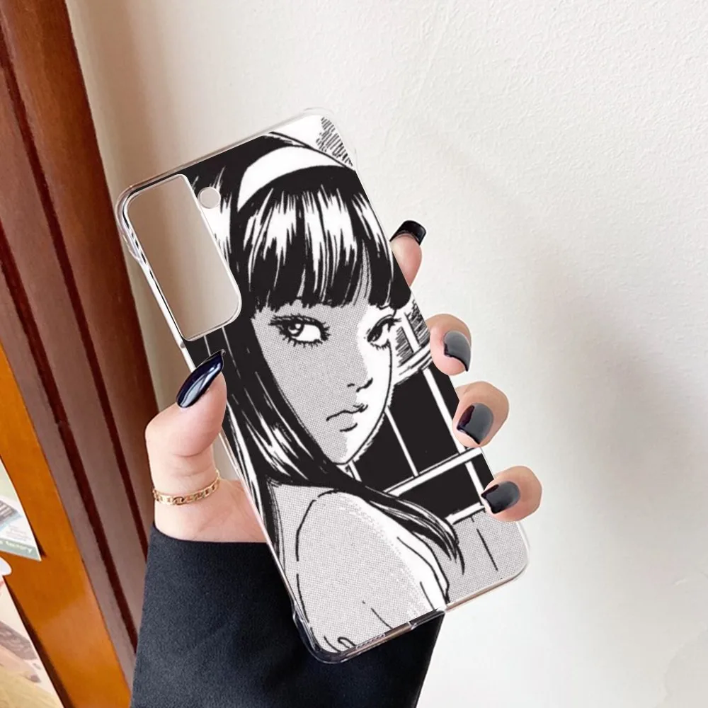 Junji Ito Phone Case for Samsung S21 A10 for Redmi Note 7 9 for Huawei P30Pro Honor 8X 10i Cover