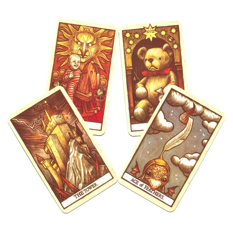 Hot sales Labyrinth Tarot Oracle Card For Entertainment Fate Divination Card Game Tarot And A Variety Of Tarot Options