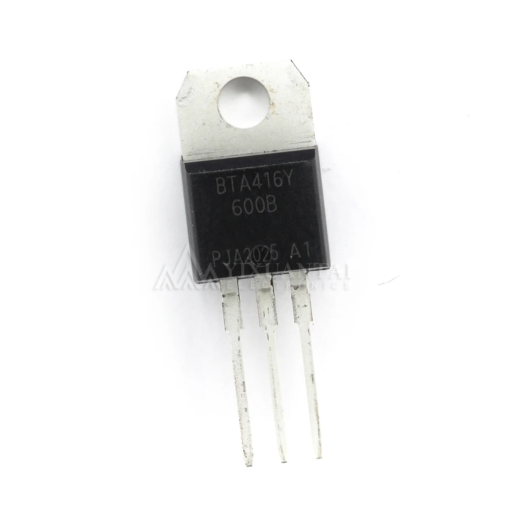 5-10pcs Original NEW  BTA416Y-600B BTA416Y-600B,127 TRIAC 600V 16A TO220 BTA416Y 600B BTA416Y600B