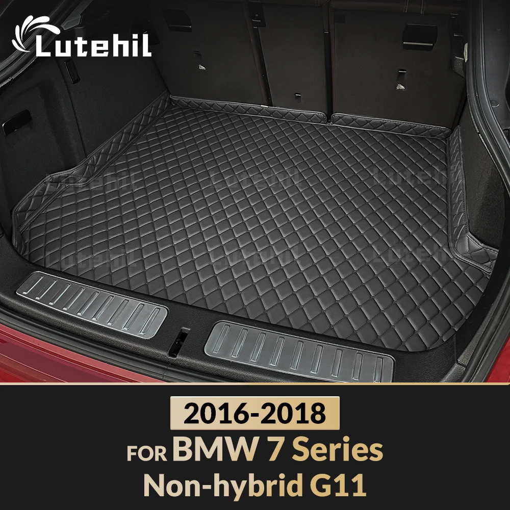 Car Trunk Mat For BMW 7 Series Non-hybrid G11 2016 2017 2018 Custom Car Accessories Auto Interior Decoration