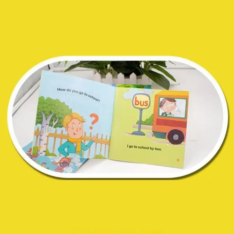 Aged 2-5 Bedtime English Story Book Suitable for Children Early English Learning HU8D