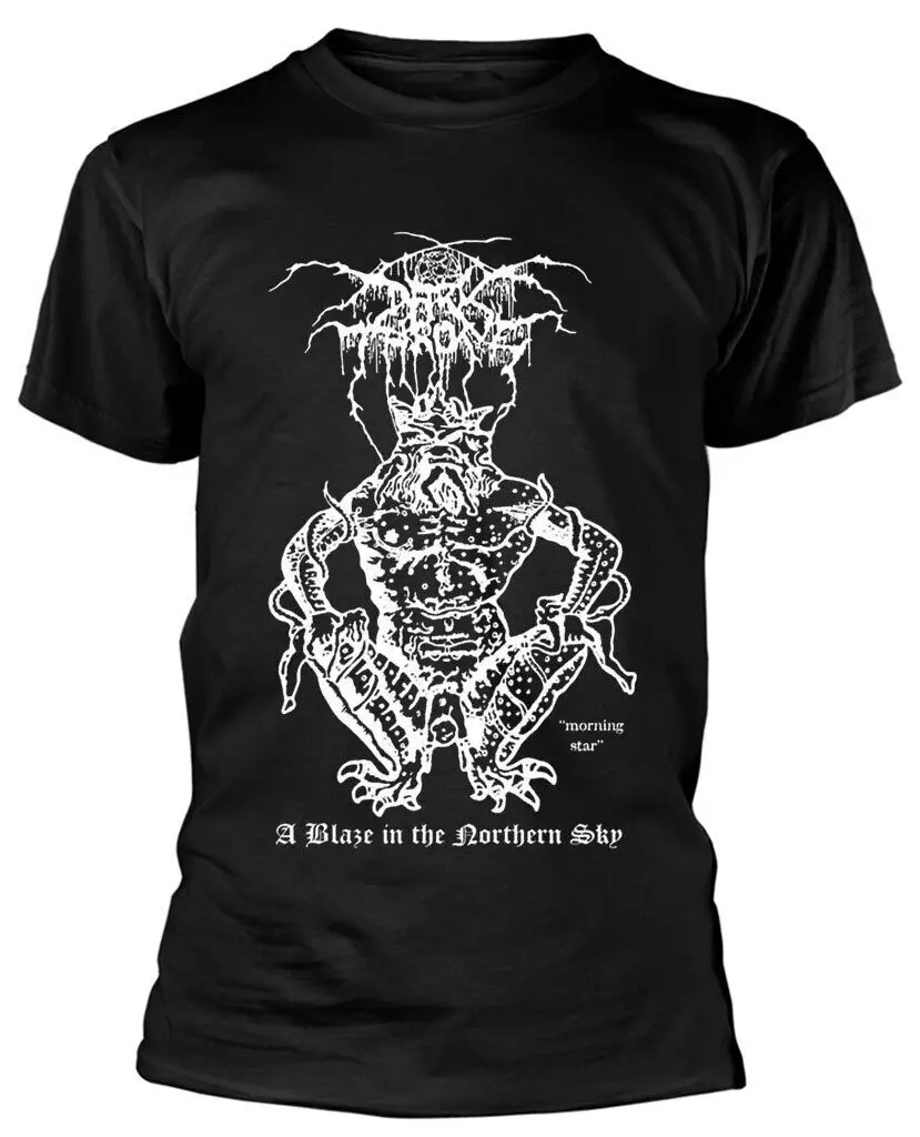 Darkthrone A Blaze Morning Star Black T Shirt New Official