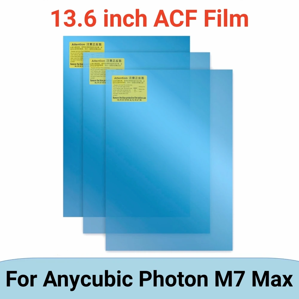 3 Stück Hochgeschwindigkeits-ACF-Ablösefolie für ANYCUBIC Photon Mono M7 MAX - Zubehör für Harz-LCD-3D-Drucker – Detail 1